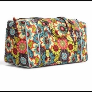 Vera Bradley Flower Shower Large Duffle